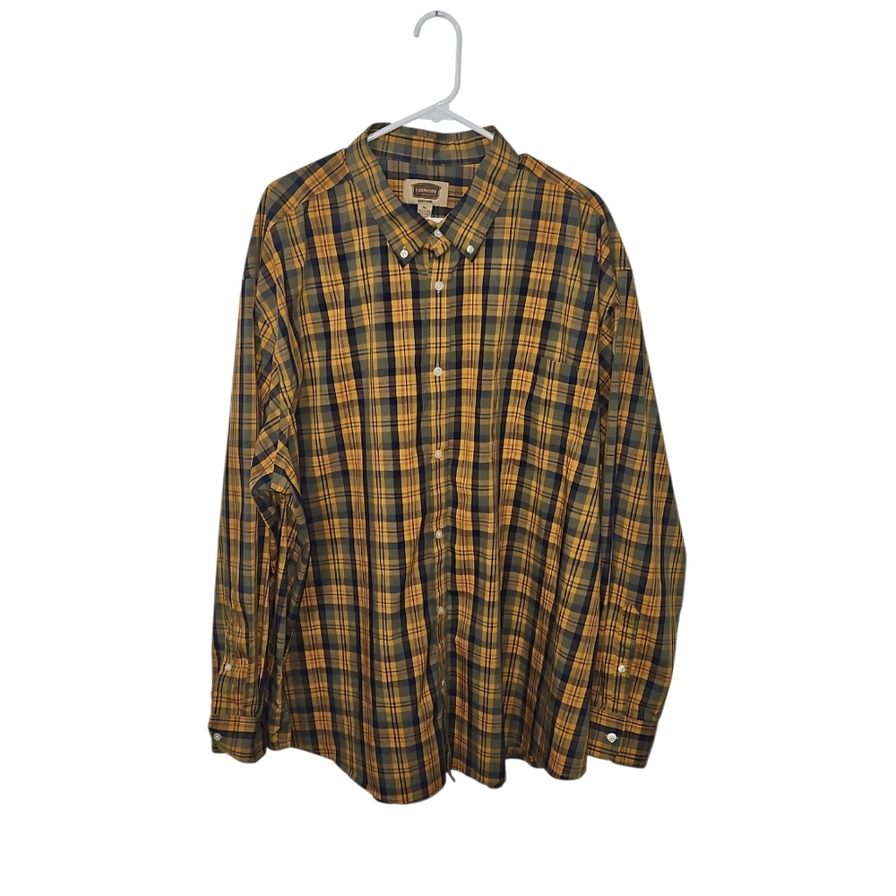 The Foundry Supply Co. Men's‎ Plaid Button-Up Shirt 3XL